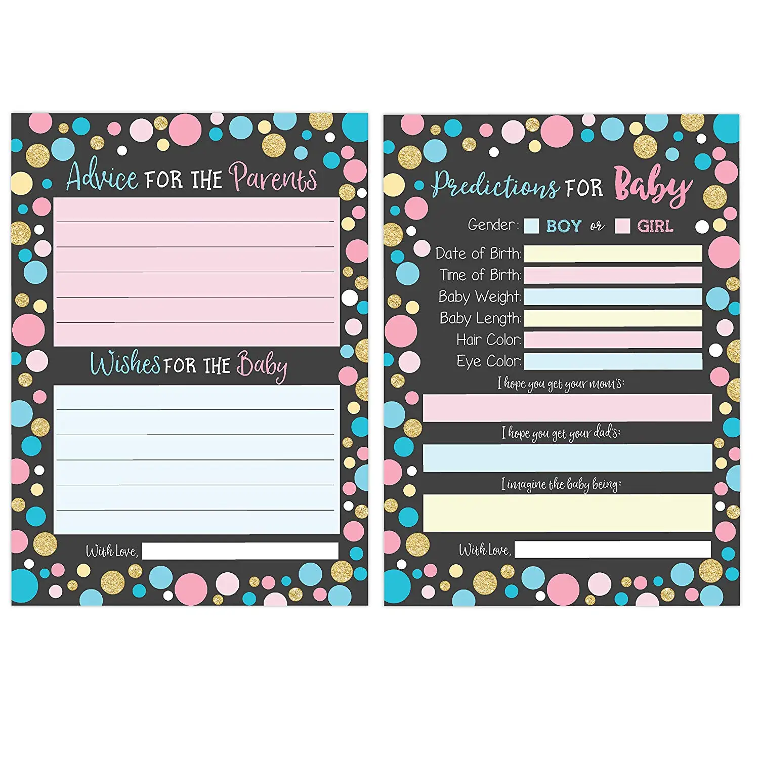 buy-baby-shower-prediction-cards-advice-cards-gender-reveal-prediction-cards-wishes-for-baby
