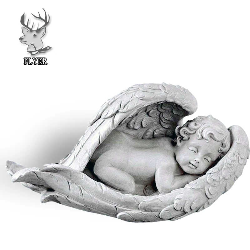 Lovely Angel Statue Small White Marble Angel Baby Statue Buy Marble