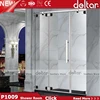 easy-clean surface shower cubicle sector/square/diamond/arc-shaped design shower bath screen