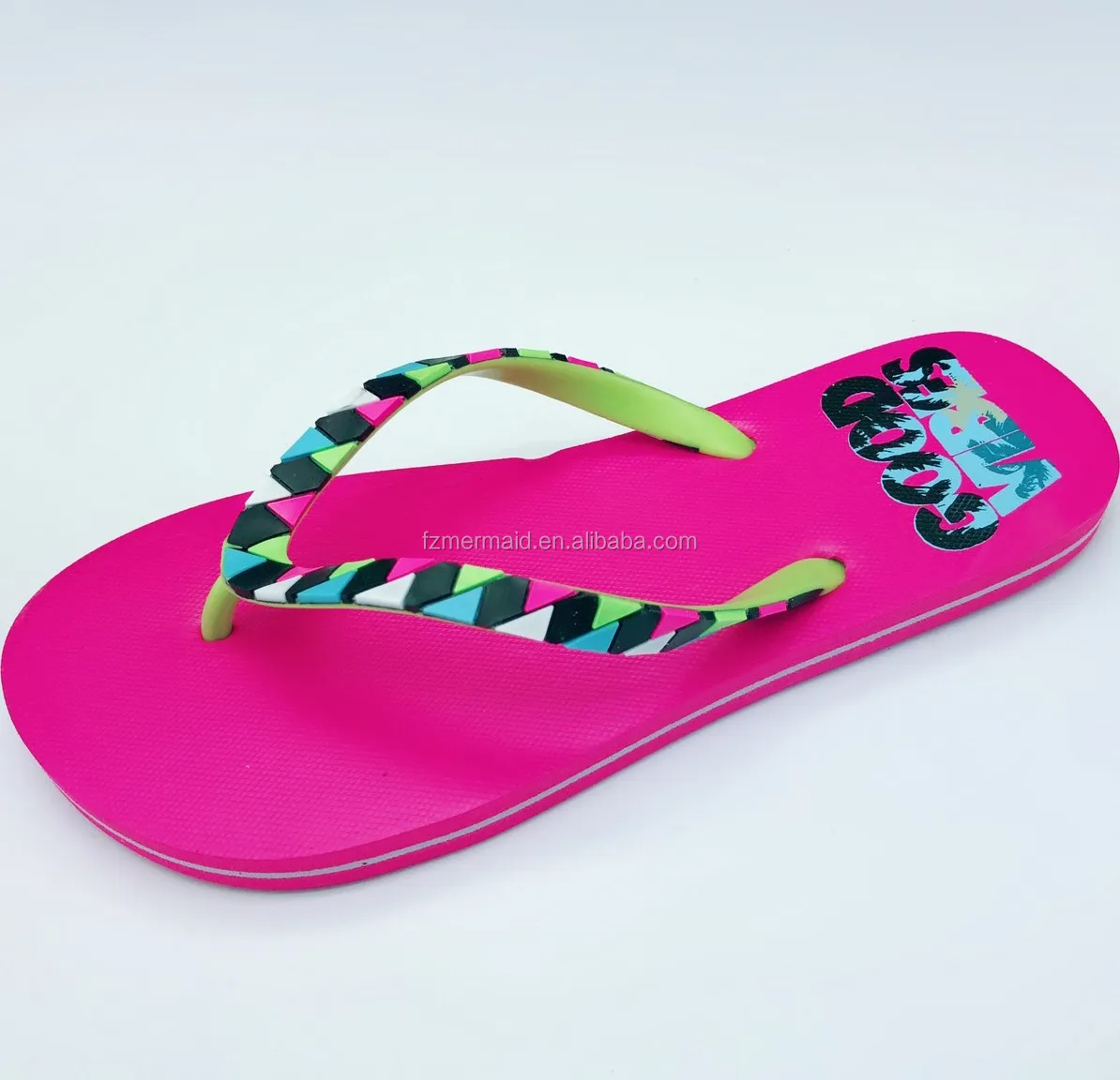 Africa Hot Selling Fuzhou Factory Wholesales PE Outdoor Fashion High Quality Plastic Slipper Naked Slipper Footwearbmen Shoes