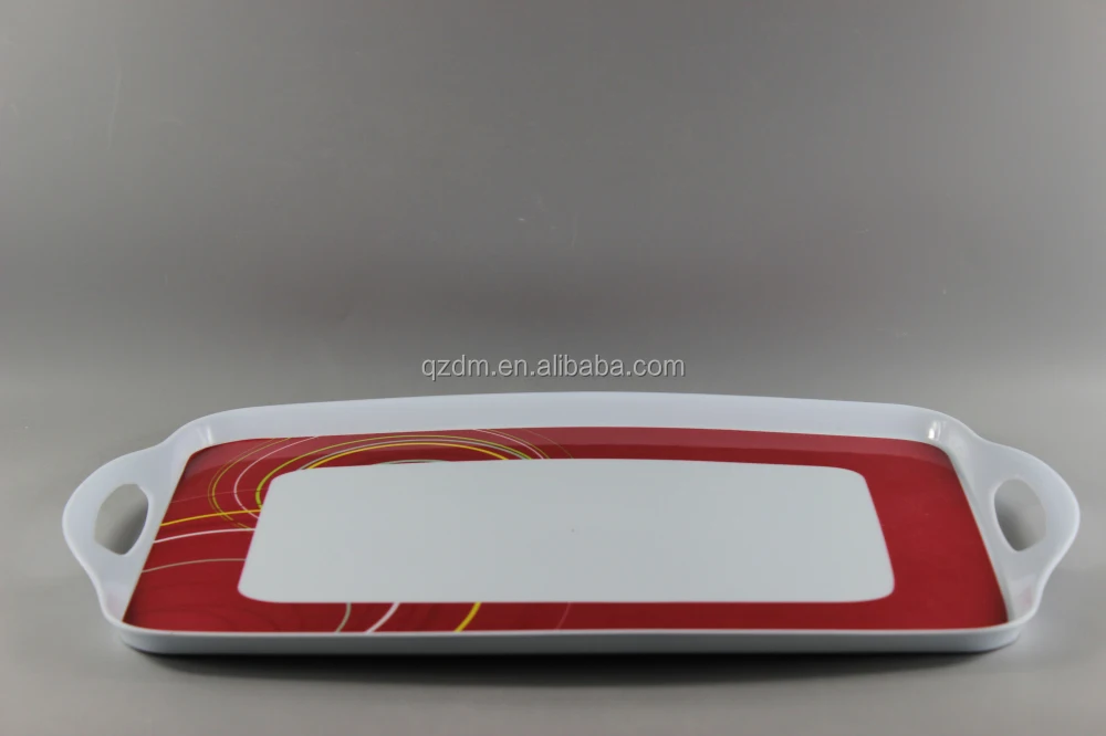 Large Melamine Serving Trays 19 Inch