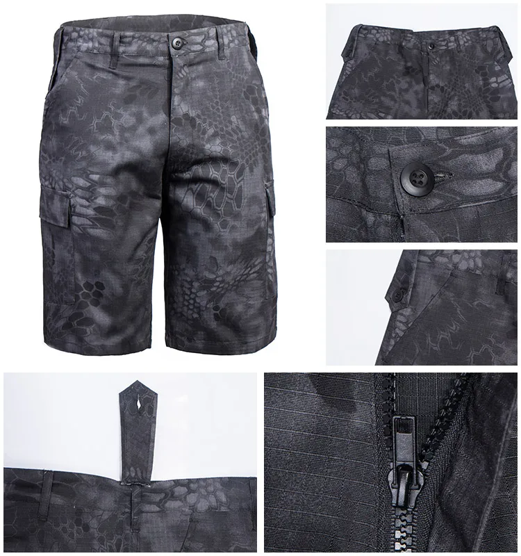 camo hiking shorts