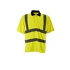 100% Polyester reflective safety polo shirt