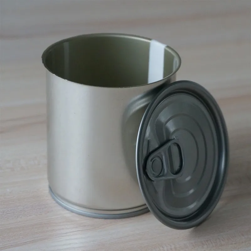 783 Plain Food Round Custom Tin Can Buy Plain Tin Can,Tin Cans For