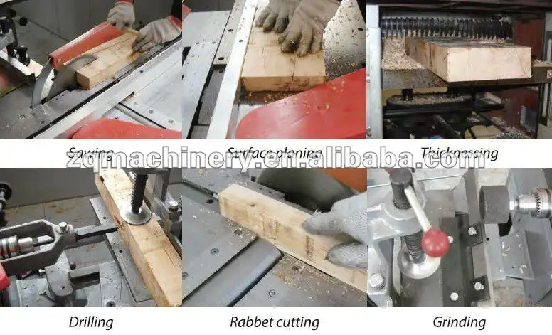 multi use woodowrking machine function