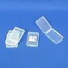 High quality plastic micro sd card clear box