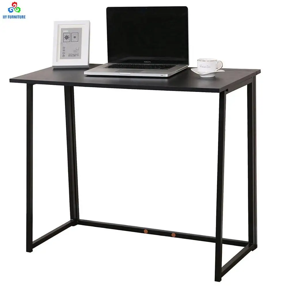 Compact Flip Flop Folding Computer Desks Home Office Laptop