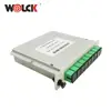 1/2/3/4/8 way rf splitter 1*8 pls abs box fiber optic plc optical