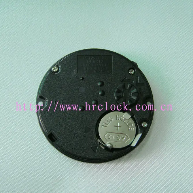 small quartz clock mechanism