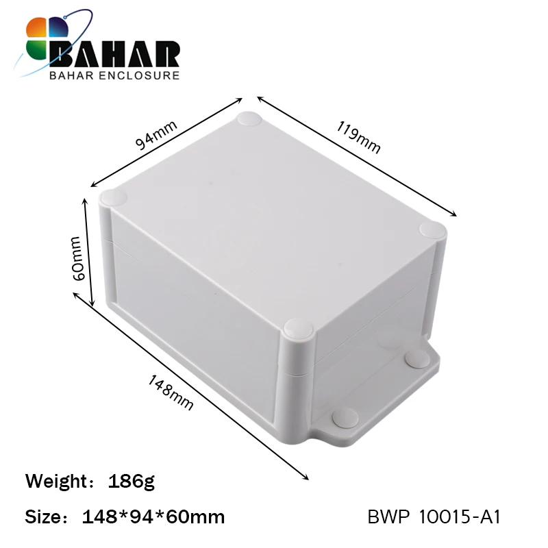 Waterproof electronics plastic ABS IP68 enclosure box