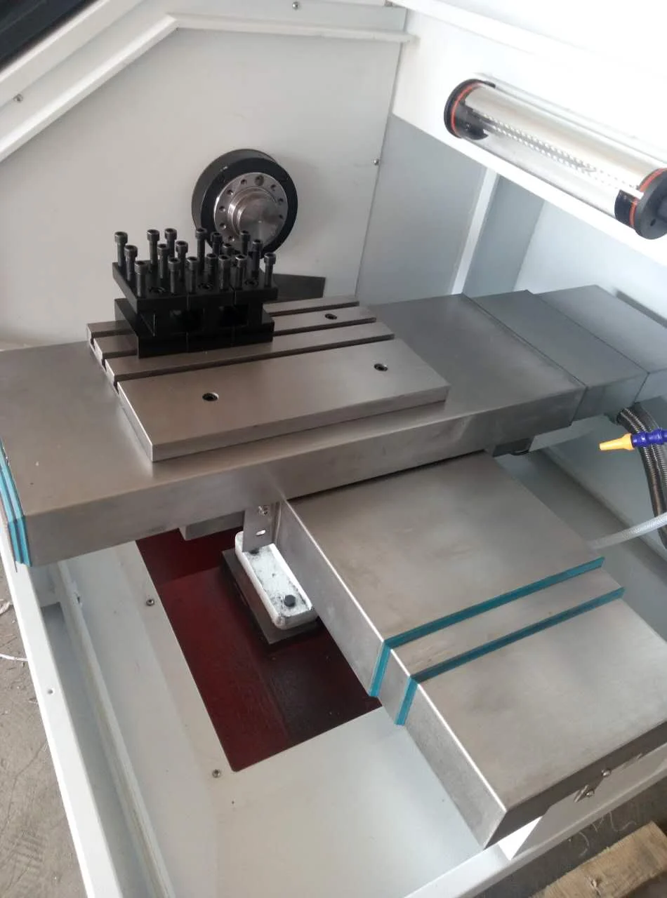 CK0632 swing over bed 200mm desktop cnc mini lathe with cheap price