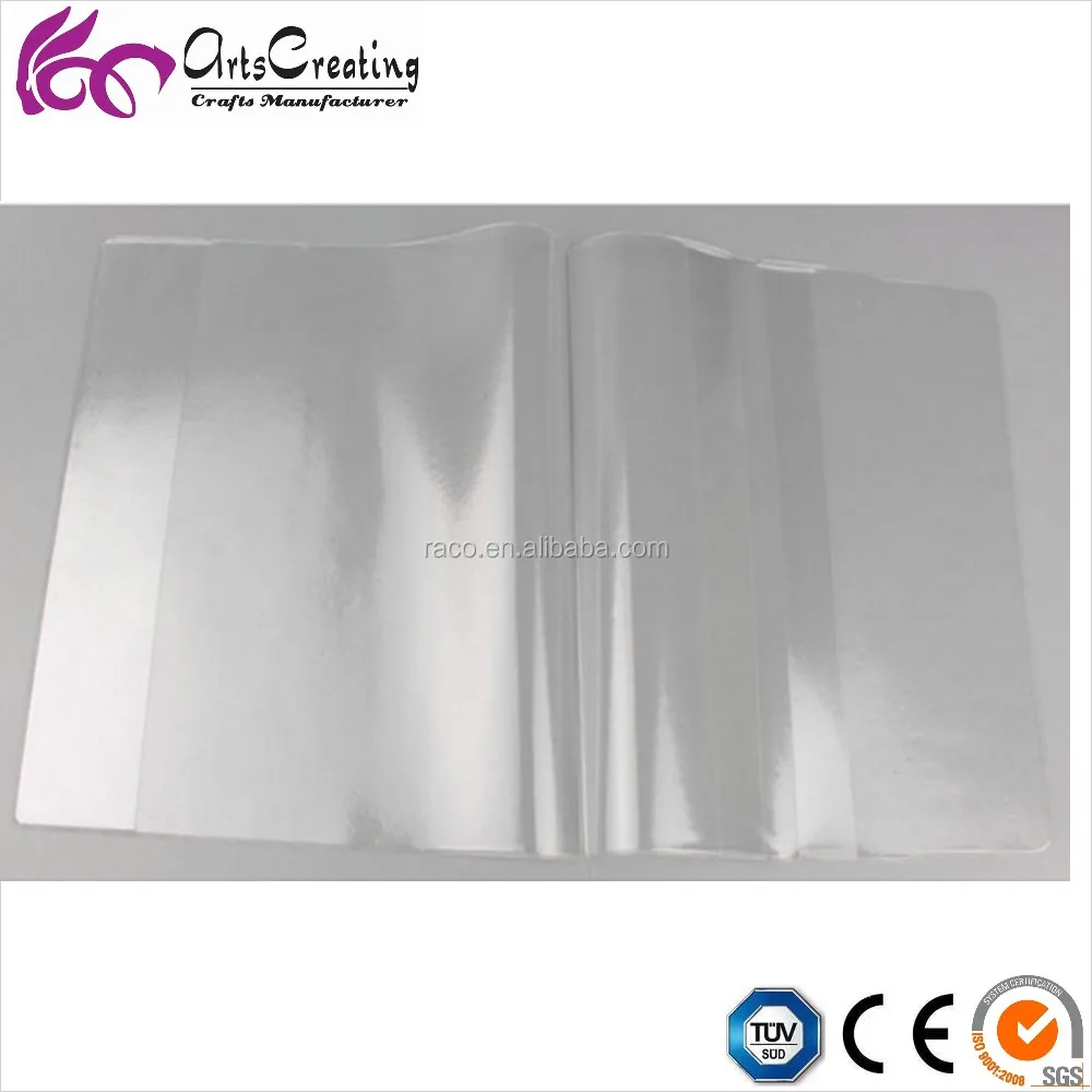 Custom Bookstore Hot Selling Students Book Protection Clear Transparent