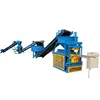 HBY2-10 fully automatic hydraulic clay soil compressed earth soil cement pressure interlocking brick making machine