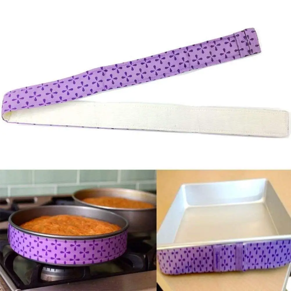 KFSO Cake Level Baking Belt,Nice Cake Pan Strips Bake Even Strip Belt Bake Even Moist Level Cake Baking Tool