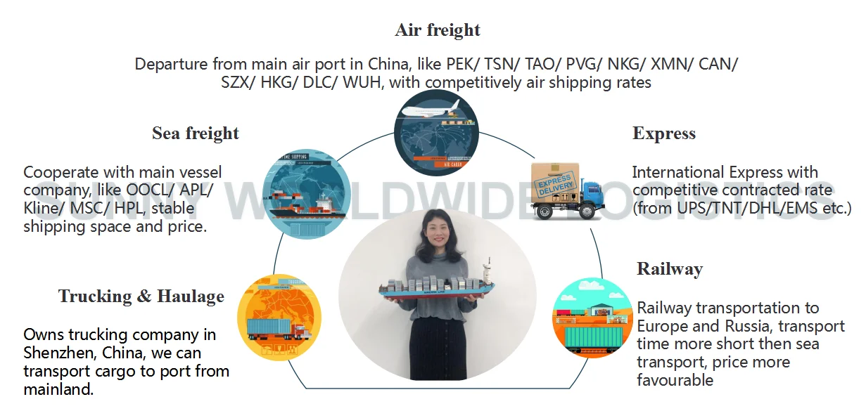 China Logistics Sea Freight Shipping Services Cheap Goods To Usa Canada