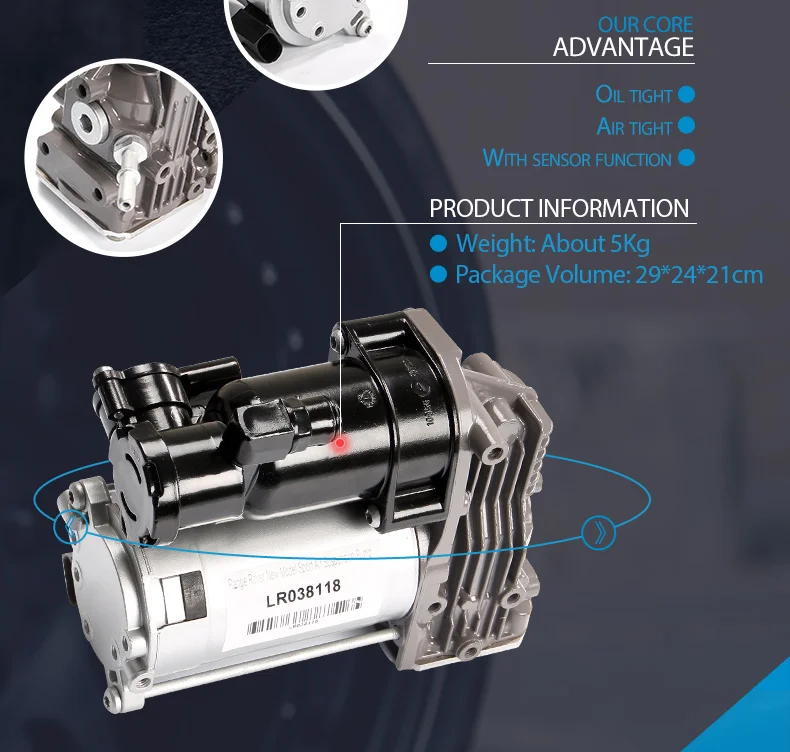 Air Ride Suspension Pump For Discovery 3 New Sport Model (2013