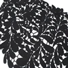 polyester chemical embroidered Lace Fabric trim for clothing