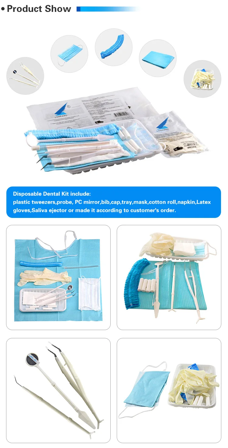 Medical Dental Disposable Surgical Kit Abd Medical Examination Kit
