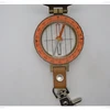 Army Camo Outdoor multi function metal geological compass with declinometer Outdoor travel dividing rule appropriative