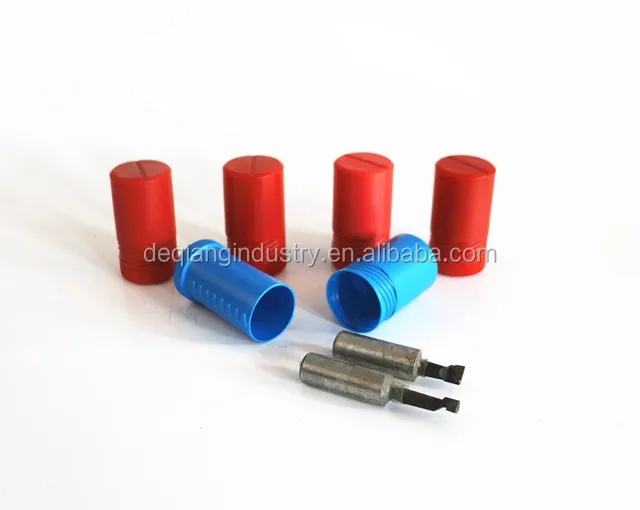 Circular Draw tool box Milling cutter package Plastic boxes for tool and hardware 27mm*80mm
