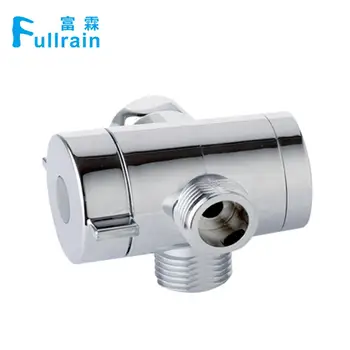 Three 3 Way Water Shower Adapter Wtih Diverter - Buy Shower Diverter ...