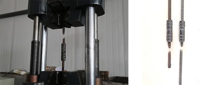 Cold extrusion press crimping rebar sleeve coupler