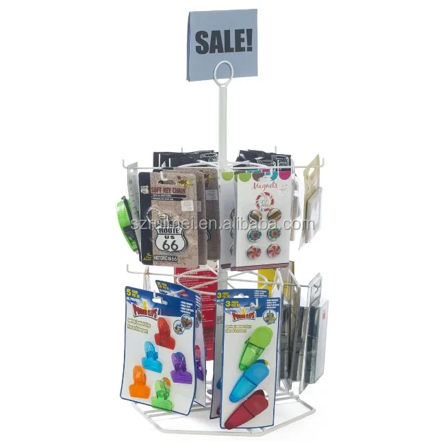 2 Tier Hanging Merchandise Countertop Spinner Rack Buy