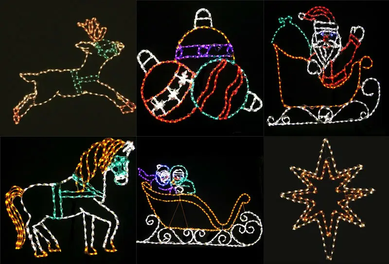 Funny Santa Spending Holiday On Beach Decoration Motif Light Design For