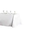 hot selling polyester tablecloth white rectangle tablecloths