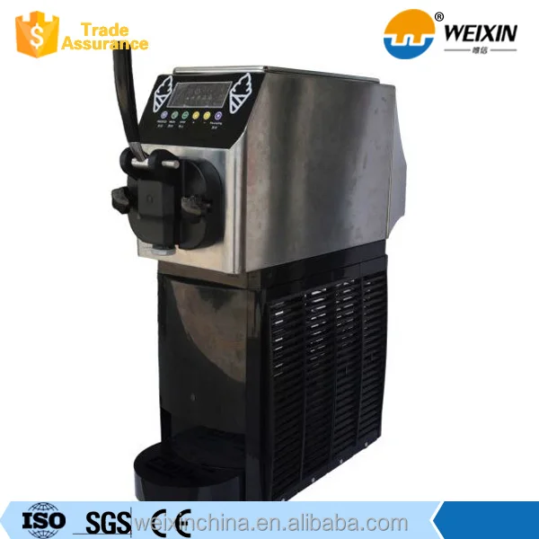 Table Top Mini Soft Ice Cream Machine Price/ Small Ice Cream Maker