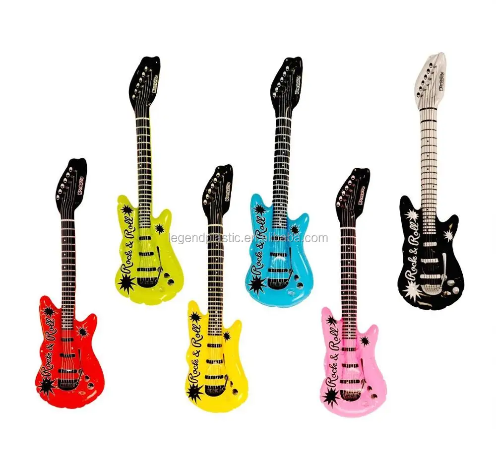 inflatable toy guitar