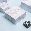 Custom marble printing corrugated cardboard packaging gift box
