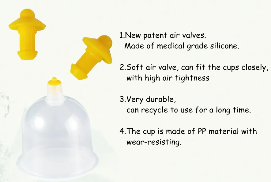 low price promotion portable cupping set hijama therapy cupping