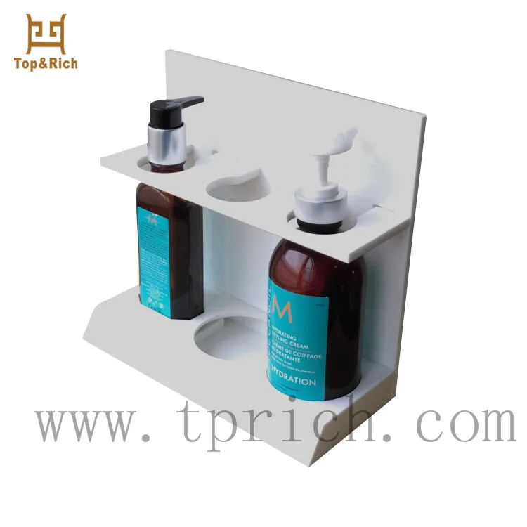 Best Selling Retailer Price Shopping Mall Pmma White Cosmetic Shampoo