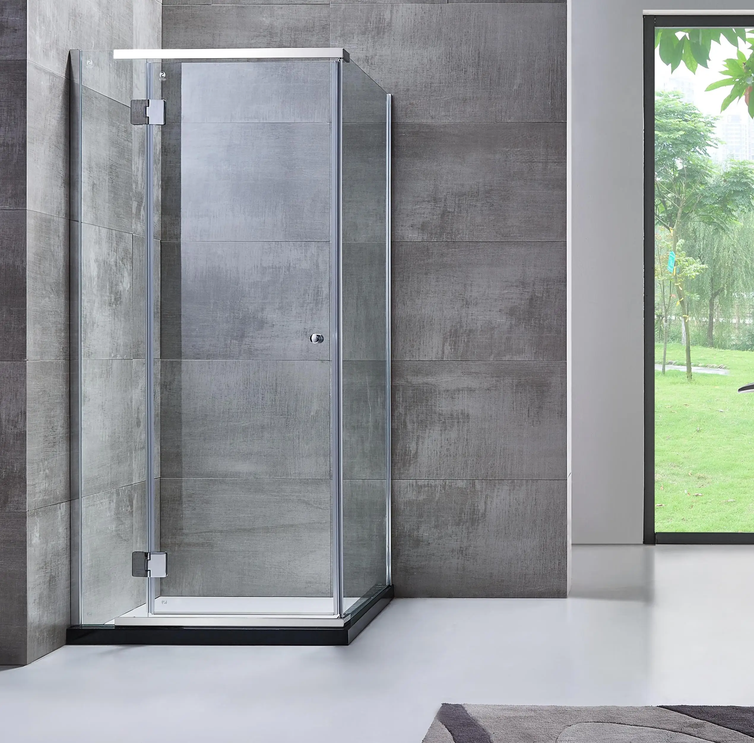 hinge door open hot sale italian shower enclosure