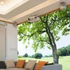 Suitable for home bedroom decoration many years nature forest 3d tree mural wallpaper