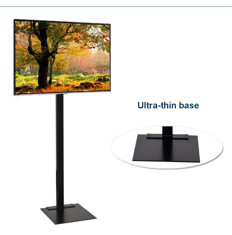 32 70 Inch Lcd Led Plasma Monitor Tv Mount Floor Stand Tilt Swivel Ad Display Draad Management Hoogte Ajustable Tv Mount Floor Tv Mounttv Monitor Mount Aliexpress