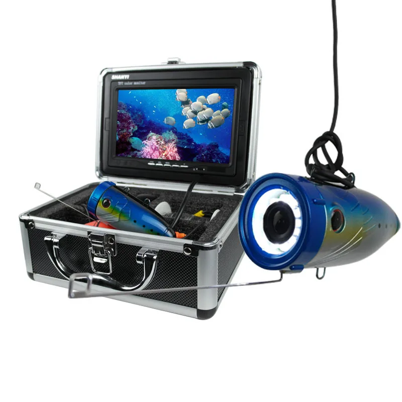 Gsy7000d15 15m 7" Lcd Hd Underwater Video Camera,Fish Finder,4g Sd Dvr