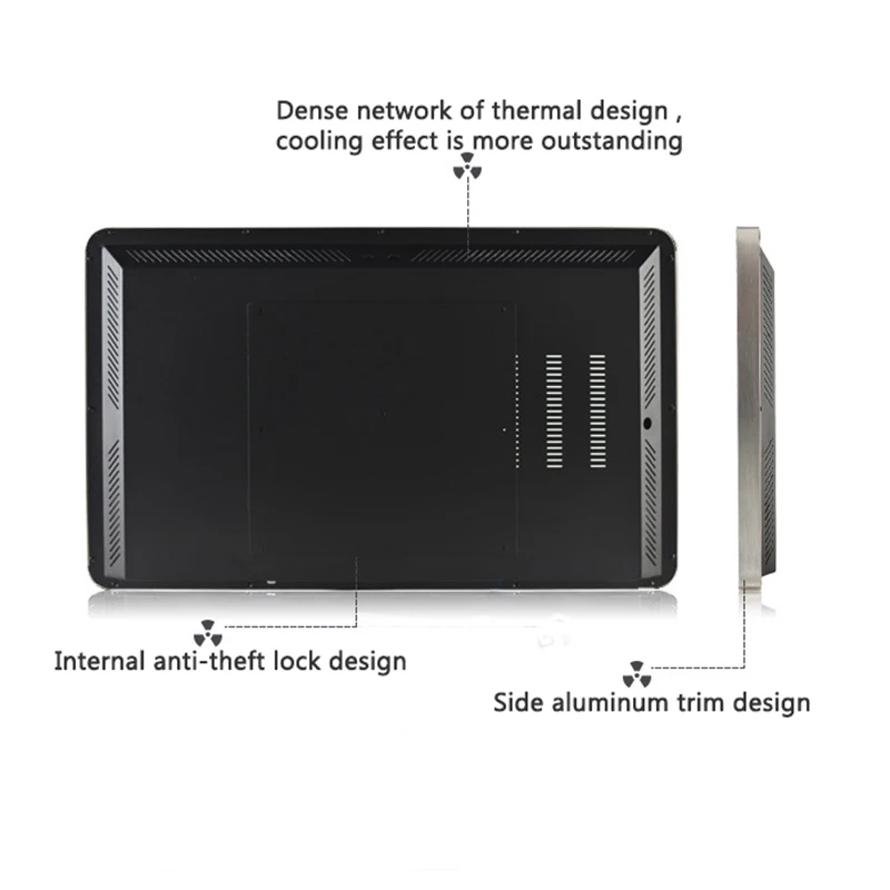 touch screen lcd 24inch advertising digital signage with 3g wifi outdoor advertising lcd display