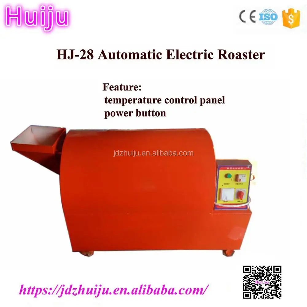 Nut Roasting Machinery Electric Roaster Peanut Cooker Seeds Cooking 