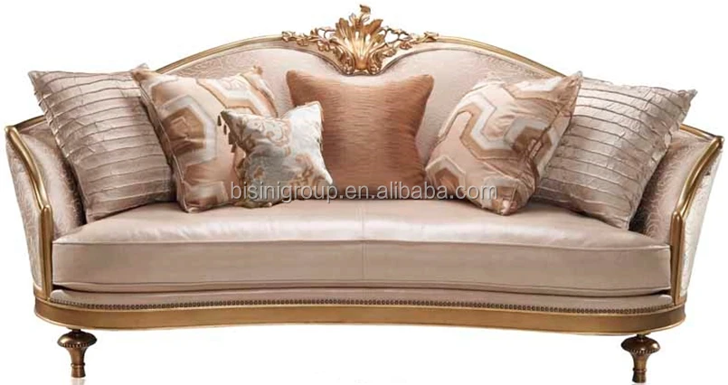 Le Replica Venetian Gold Three Seater Sofa With Ivory Soft Replica Venetian Gold Three Seater Sofa