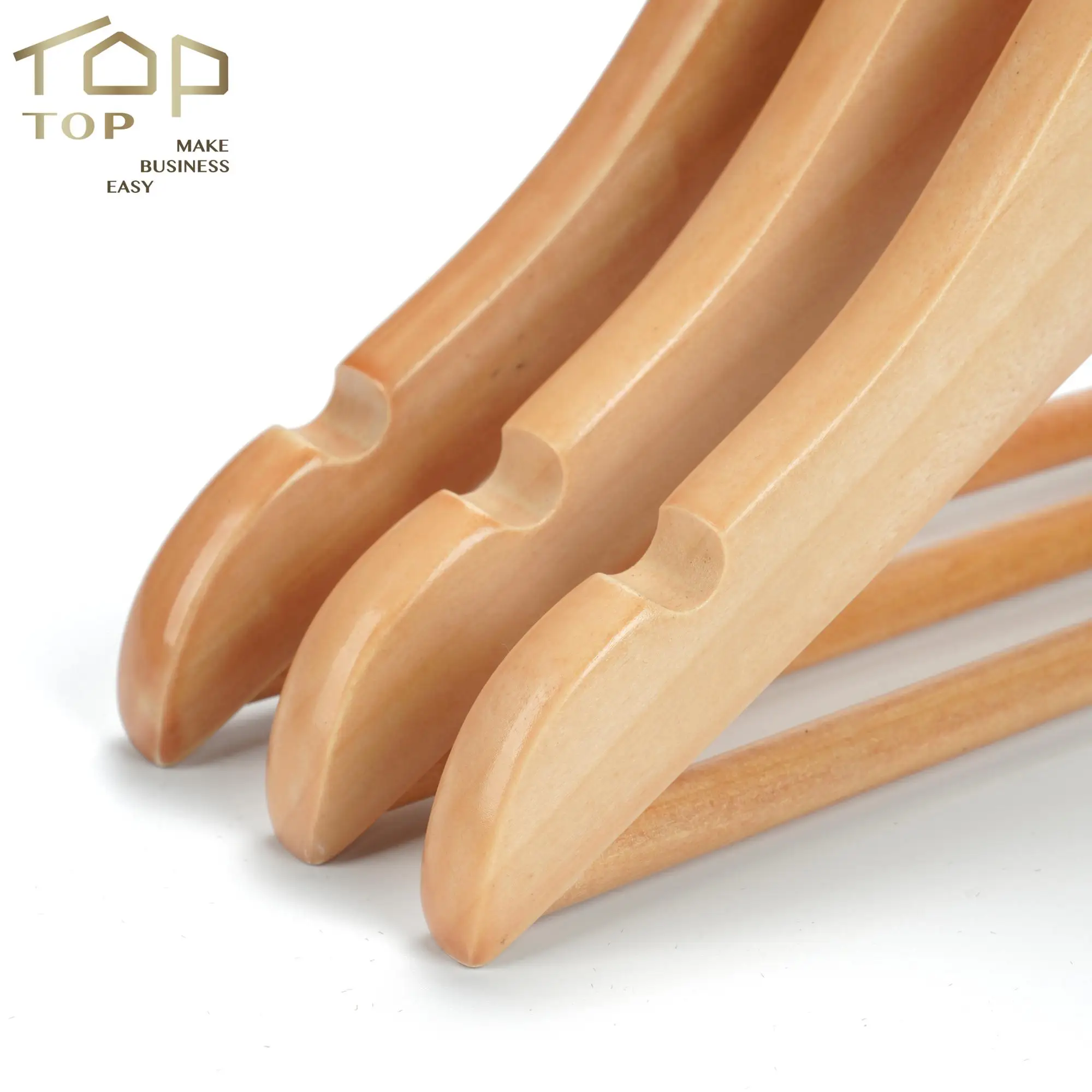 Custom Hanger Kids Wood Hanger Natural Color High Quality Buy High