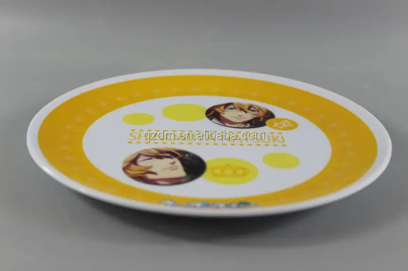 Melamine kids dinner plate , Custom Printed