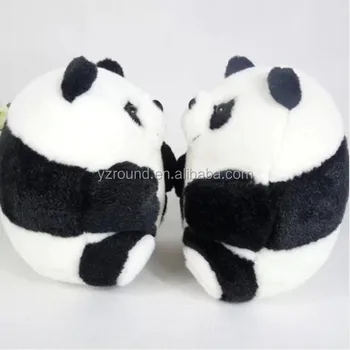 round panda plush