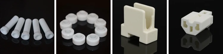 heat resistant glazed electrode alumina ceramic spark plug insulator