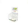 DDD-0196 Trade Assurance Acrylic Donation Box With Lock and Chain
