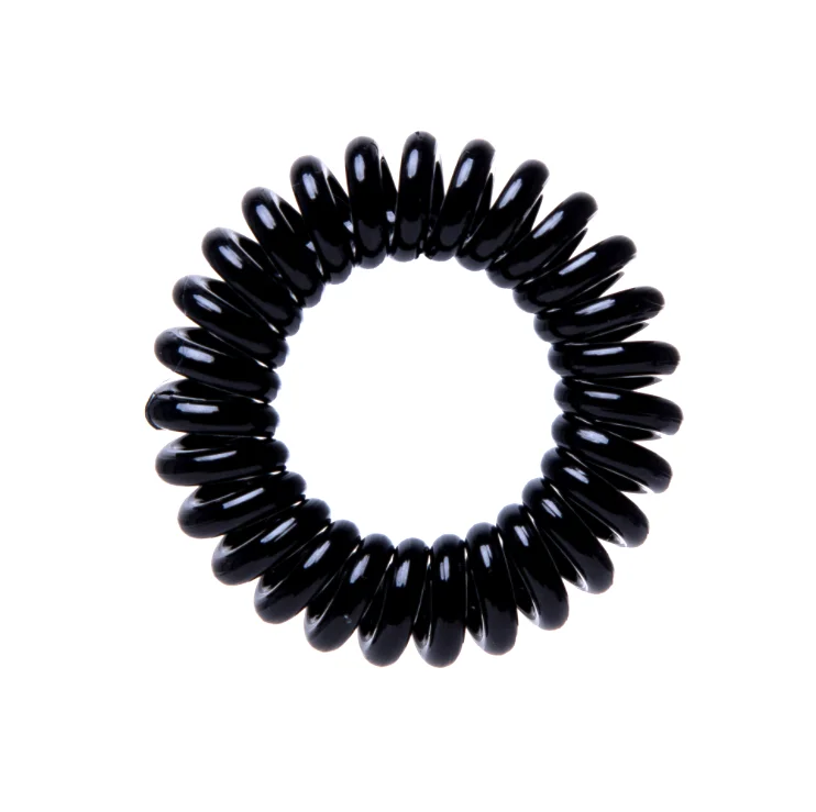 plastic curly hair ties