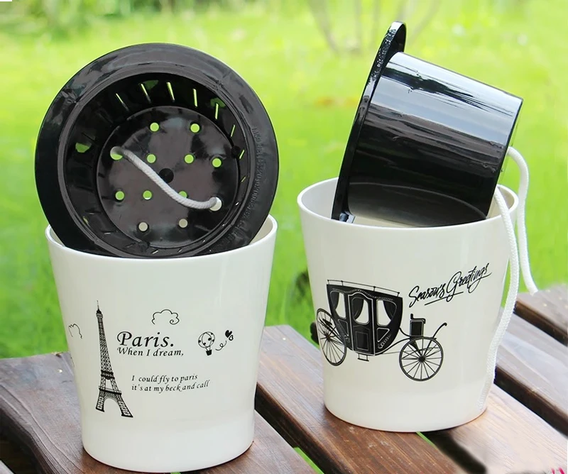 plastic plant pot