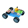 DIY three gears speed variable car physics learning muslim kids toys