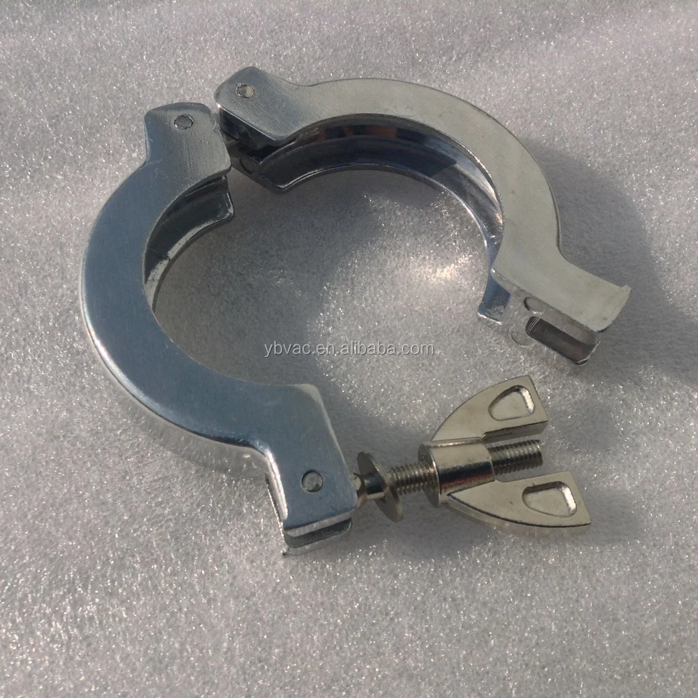 Details about    KQ-40-AW NW40 Aluminum Vacuum Clamp Black 